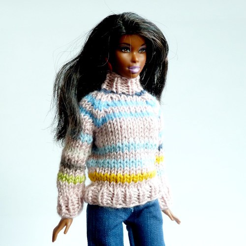ROSE svetr pro Barbie — foto 2