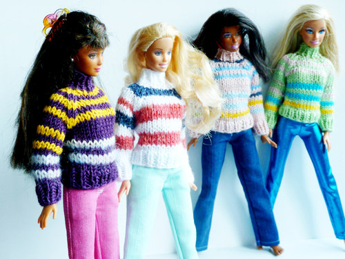 ROSE svetr pro Barbie — foto 4