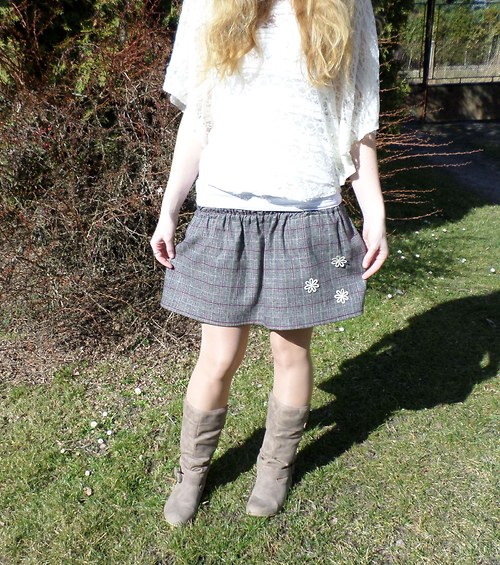Sukýnka květinková — foto 5