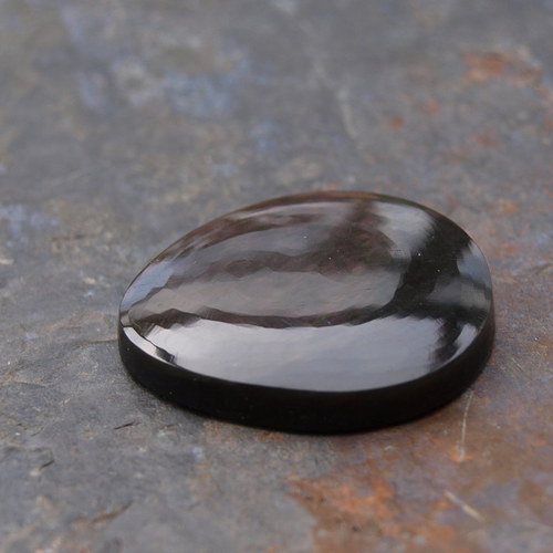 Obsidián duhový kabošon č. 1421 — foto 6