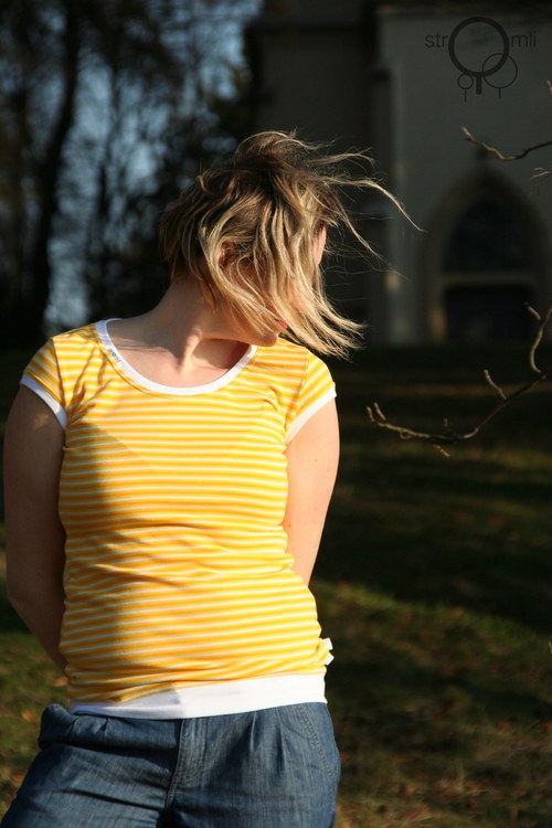 Sluníčkové s pruhem vel. S — foto 3