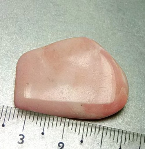 Opál růžový - tromlovaný D390 — foto 2