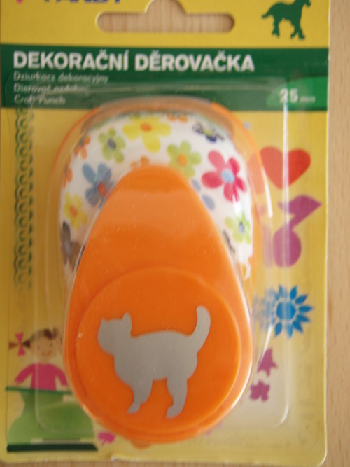 Děrovačka Kočka stojící 25 mm — foto 2