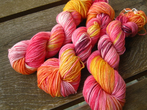 100% merino "Čajová růže" — foto 2