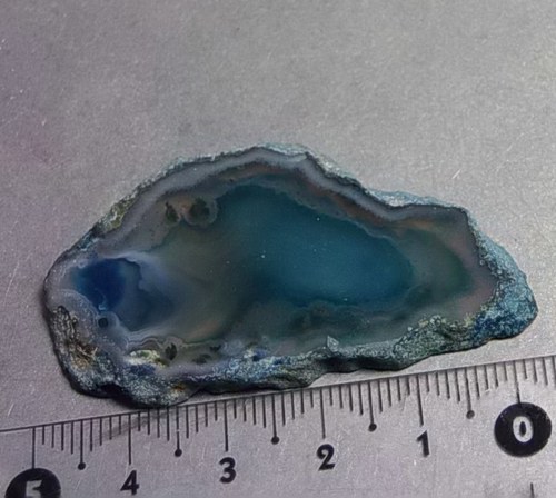 Achátový plátek 185 — foto 2