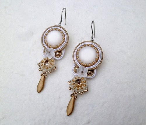 Soutache "White & Gold" — foto 3