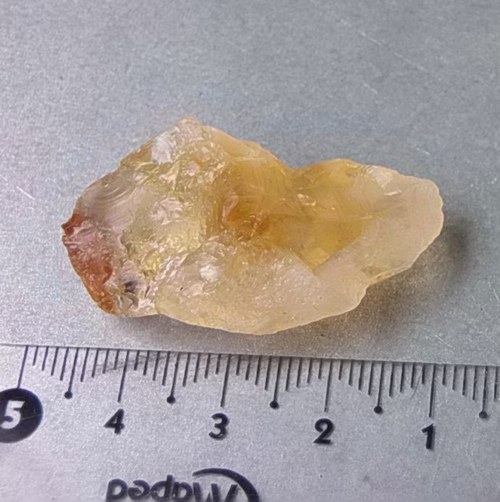 Citrín surový (přepálený ametyst) - D470 — foto 2