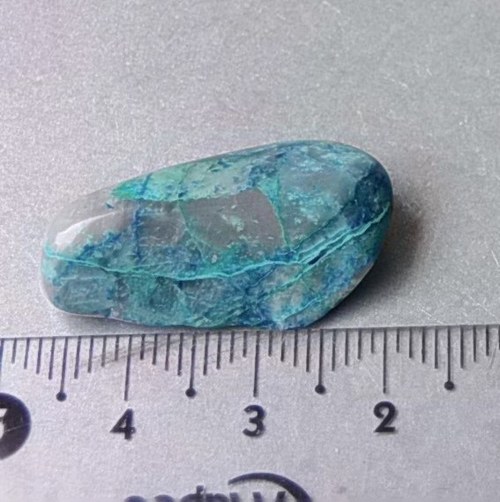 Chryzokol - tromlovaný D477 — foto 2