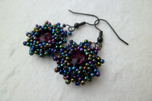 Swarovski rivoli "Rainbow Amethyst" — foto 3