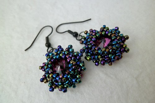 Swarovski rivoli "Rainbow Amethyst" — foto 6