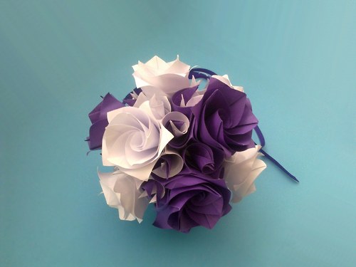 Kusudama z růží — foto 4
