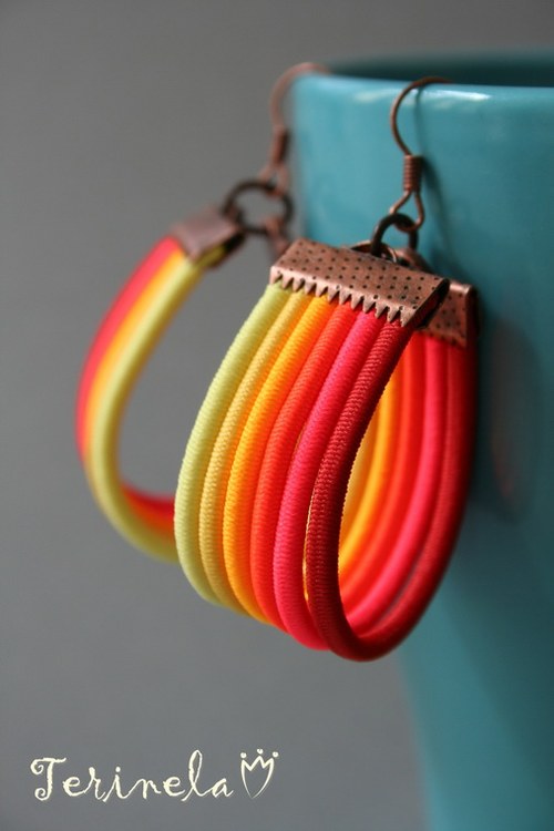 Náušnice Rainbow © design Terinela — foto 2