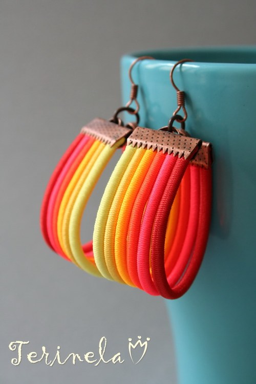 Náušnice Rainbow © design Terinela — foto 3