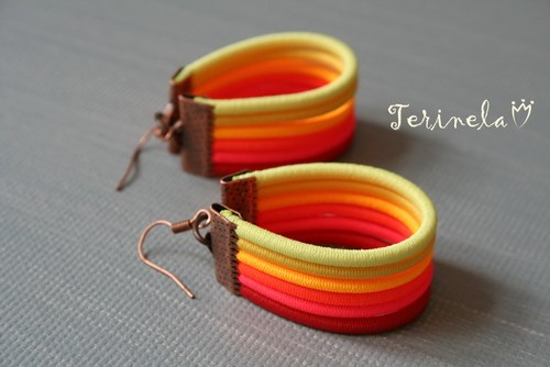 Náušnice Rainbow © design Terinela — foto 4