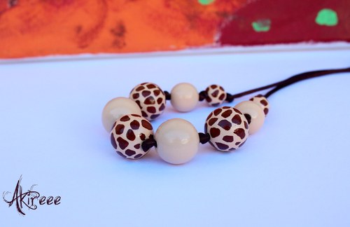 Giraffe - náhrdelník — foto 2