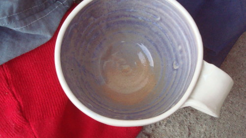 Šálek s kobaltovými kvítky# — foto 3