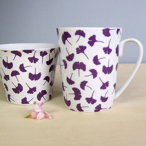 Ginkgo set (fialová) — foto 3