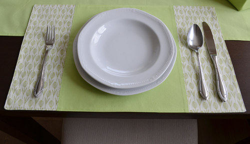 SADA - Stolní prostírání - zelený tymián — foto 2