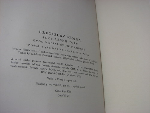 Břetislav Benda, sochařské dílo, 1958 — foto 6