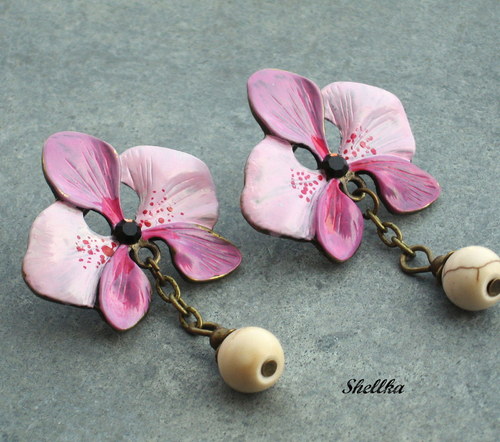 Náušnice ,,ORCHIDEJ,,5 — foto 2