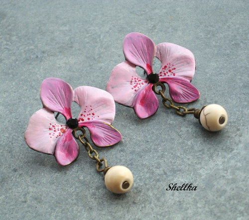 Náušnice ,,ORCHIDEJ,,5 — foto 3