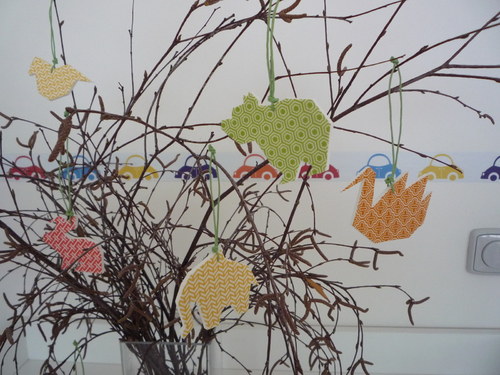 Origami závěsná dekorace — foto 2