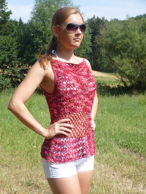 Halenka háčkovaná — foto 2