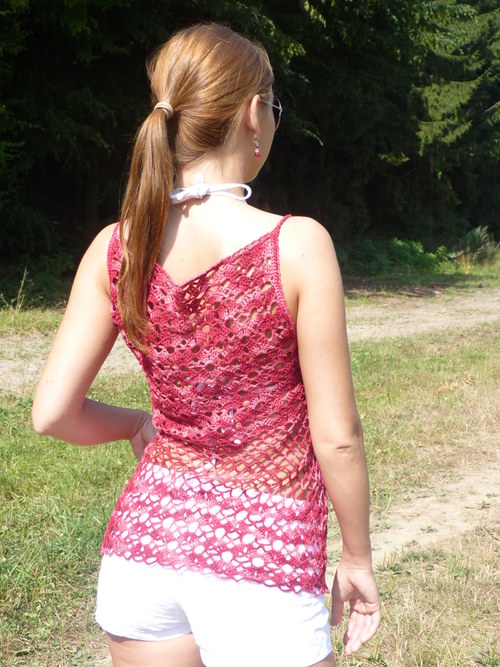 Halenka háčkovaná — foto 6