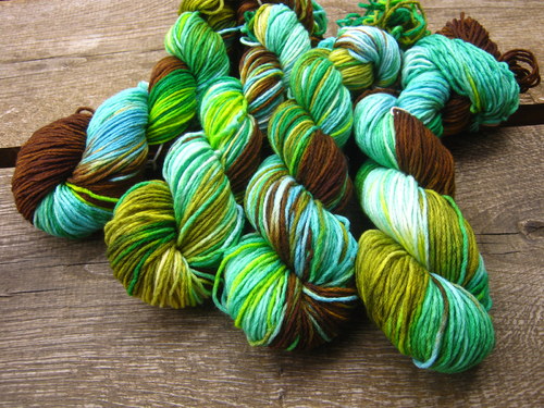 100% merino "Mech a kapradí" — foto 2