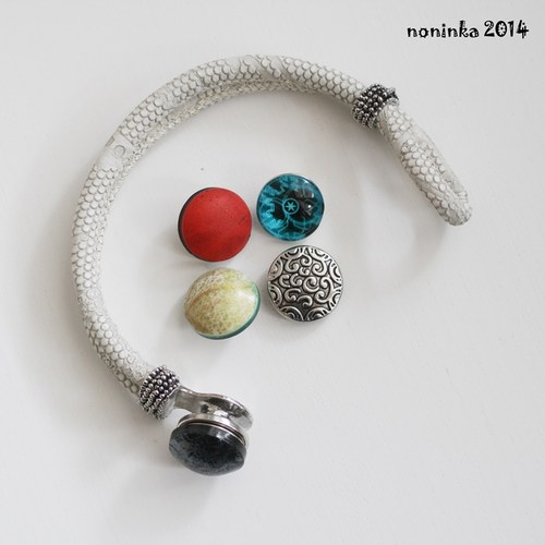 Variabilní náramek bílý — foto 3