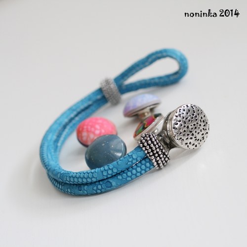 Variabilní náramek modrý — foto 2