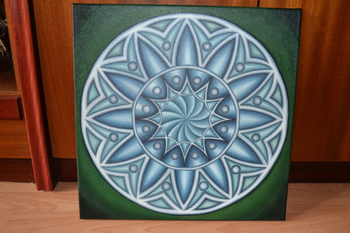 Modrá mandala — foto 4