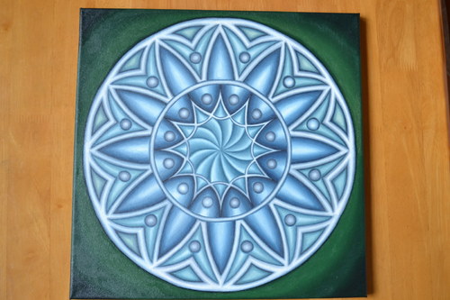 Modrá mandala — foto 5