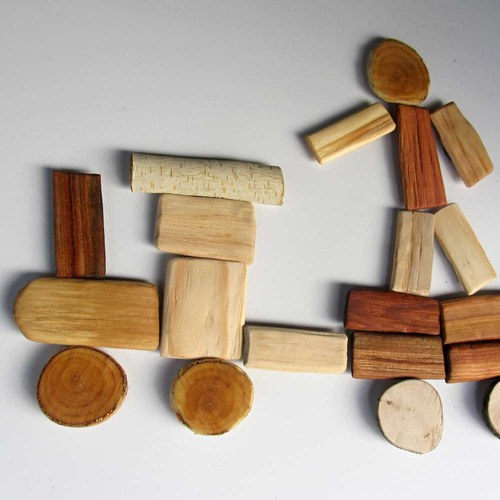 Dřevíčka - magnety + pytlíček — foto 6
