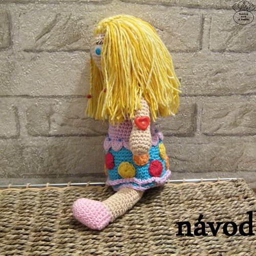 Háčkovaná panenka Dorotka_návod — foto 2
