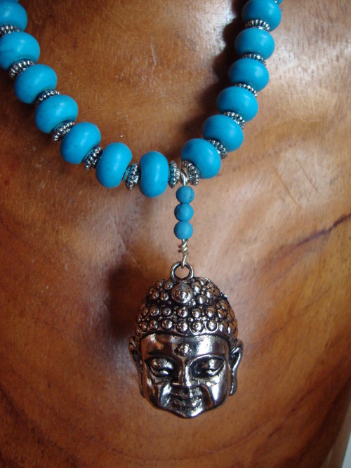 Náhrdelník - Buddha Dordenma — foto 6