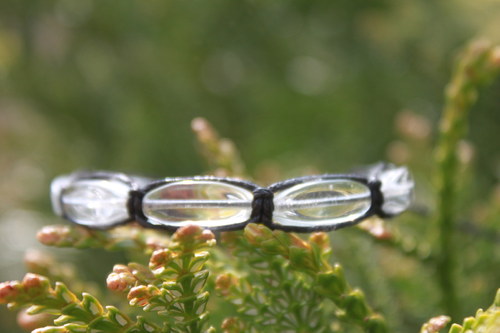 Náramek makramé/shamballa — foto 3
