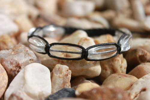 Náramek makramé/shamballa — foto 5
