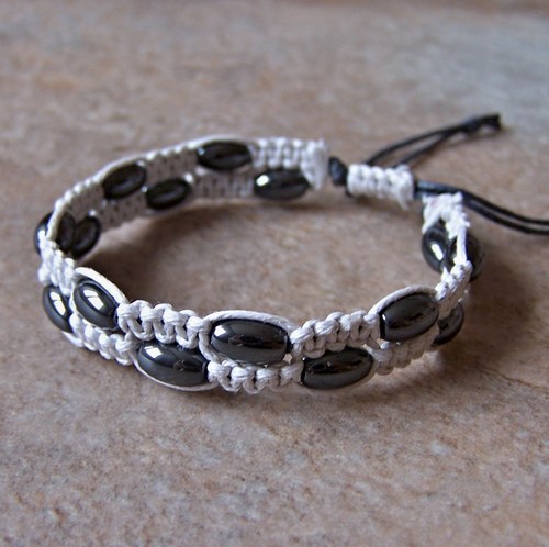 Náramek SHAMBALLA - Hematit — foto 2