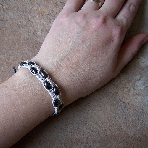 Náramek SHAMBALLA - Hematit — foto 5