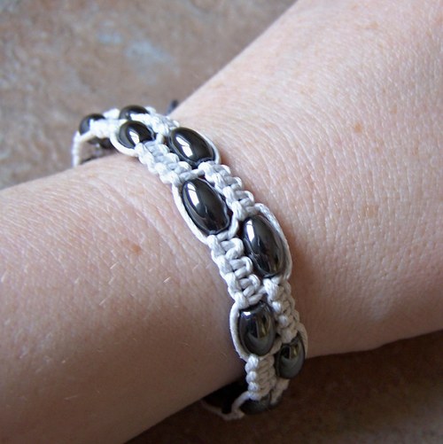 Náramek SHAMBALLA - Hematit — foto 6