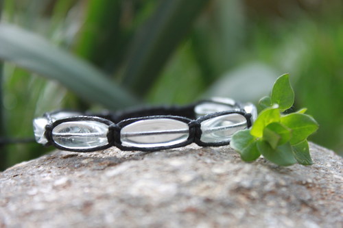 Náramek makramé/shamballa — foto 6