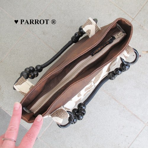 CORRAL BAG - hnědá - PARROT® — foto 4