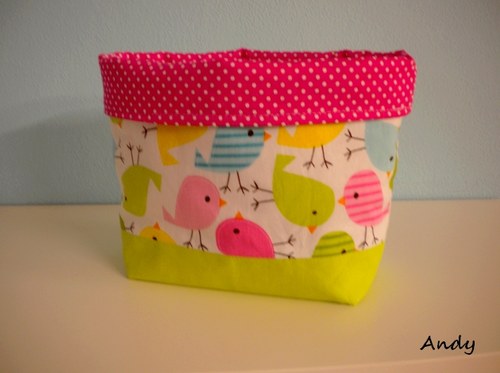 Látkový boxík - pipinky — foto 2
