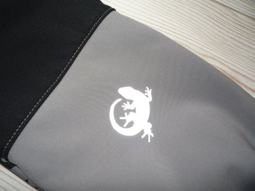 Kalhoty softshell vel. 86/92 ještěrčí šedé — foto 4