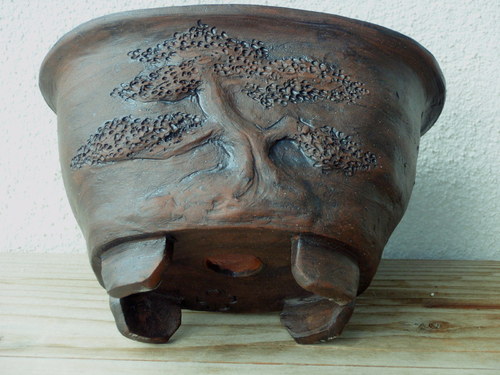 Bonsai miska tmavá malá — foto 2