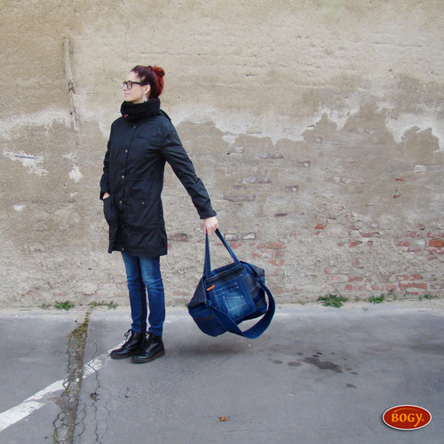 BIG BAG MAMA - velká džínová taška pro maminky — foto 2