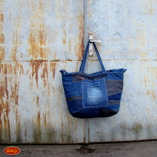 BIG BAG MAMA - velká džínová taška pro maminky — foto 3