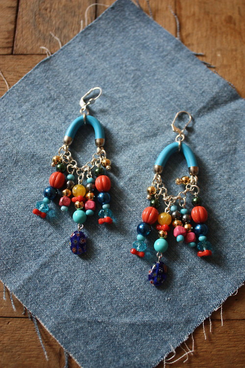 Náušnice Elegance! multi coloured — foto 4