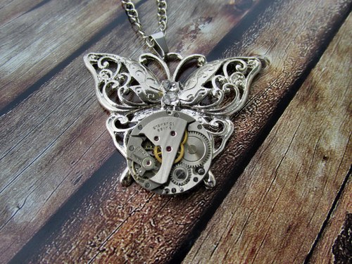 MOTÝL steampunkový — foto 2